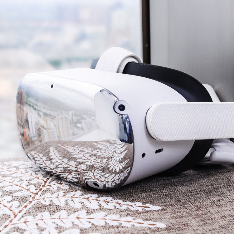 For Oculus Quest 2 VR Front Cover Protective Face Shell(Silver Plating) -  by PMC TechLife | Online Shopping South Africa | PMC TechLife