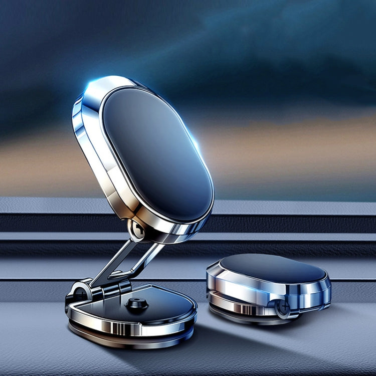 U18 Mini Car Foldable Rotating Magnetic Mobile Phone Navigation Holder(Black) - free shipping - PMC TechLife - Order now!