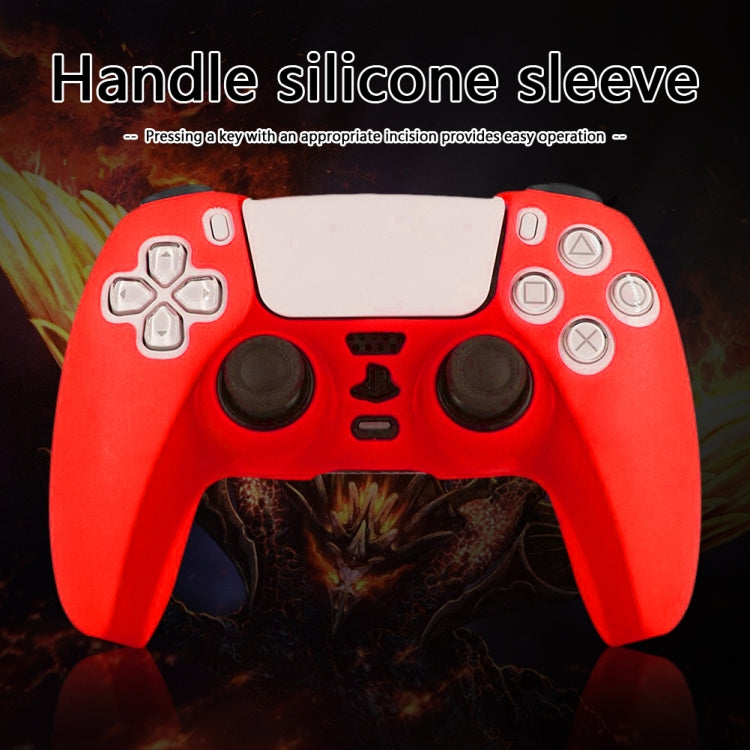 For PS5 Controller Silicone Case Protective Cover, Product color: White - Cases by PMC Jewellery | Online Shopping South Africa | PMC Jewellery