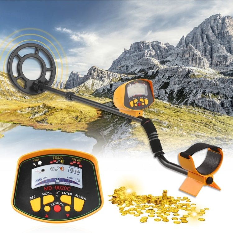 MD9020C High Sensitivity LCD Display Metal Detector - free shipping - PMC TechLife - Order now!
