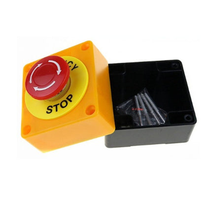 2pcs LAY37-11ZS Elevator Emergency Stop Mushroom Head Button(Red) - Others Alarm by PMC Jewellery | Online Shopping South Africa | PMC Jewellery