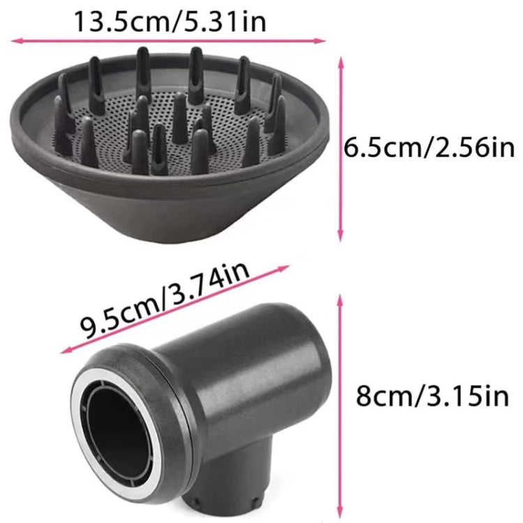 For Dyson Hair Dryer Airwarp Diffusion Nozzle Attachment Replacement Accessories Without Adapter - free shipping - PMC TechLife - Order now!