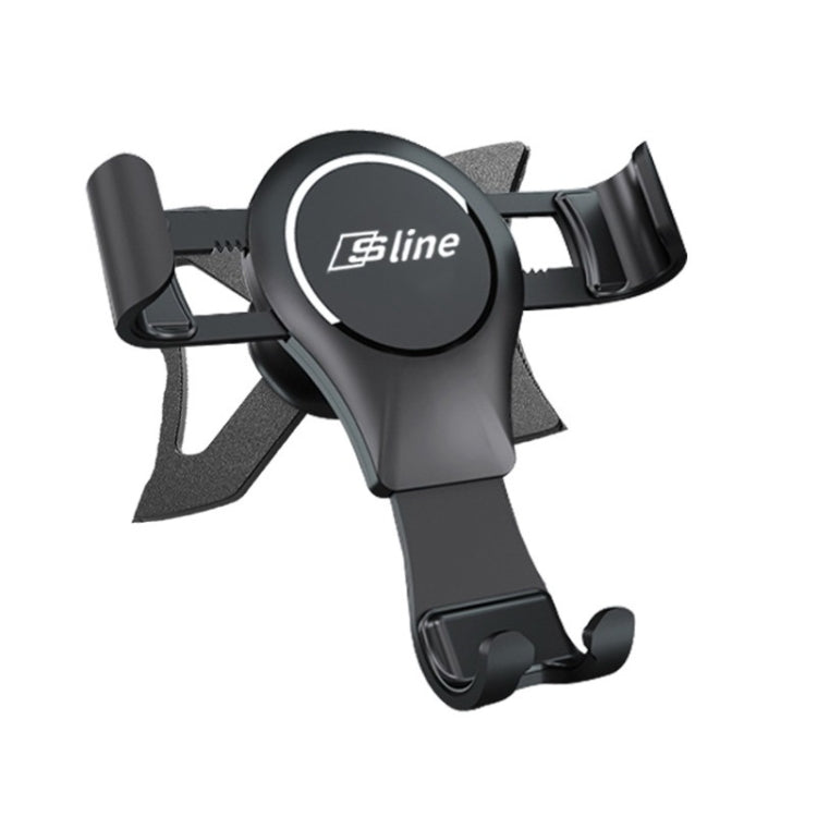 For Audi Car Strong Magnetic Phone Holder(A3/S3 Stand 1 black) - Special Car Holders by PMC TechLife | Online Shopping South Africa | PMC TechLife | Buy Now Pay Later Mobicred