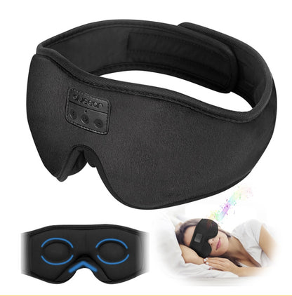 EM4 Bluetooth 5.2 Eye Mask Wireless Headphone Eye Protection for Sleep Office Lunch Break(Black) - Eye Masks by PMC Jewellery | Online Shopping South Africa | PMC Jewellery