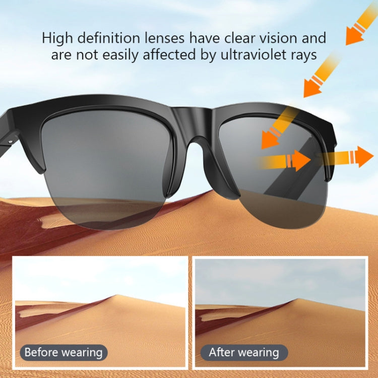 F07 Female Style Bluetooth 5.3 Smart Sunglasses Wireless Headset Anti-Strong Light Anti-Polarized Sunglasses - Bluetooth Earphone by PMC TechLife | Online Shopping South Africa | PMC TechLife