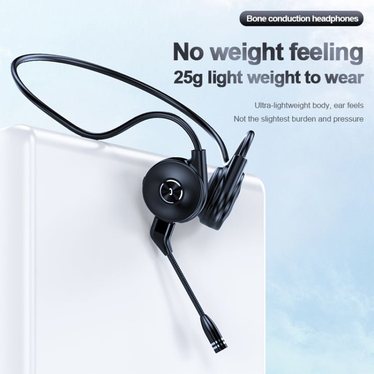 M1 Stereo Sound Running Sports Bone Conduction Bluetooth Earphones With Microphone(Red) - Neck-mounted Earphone by PMC TechLife | Online Shopping South Africa | PMC TechLife