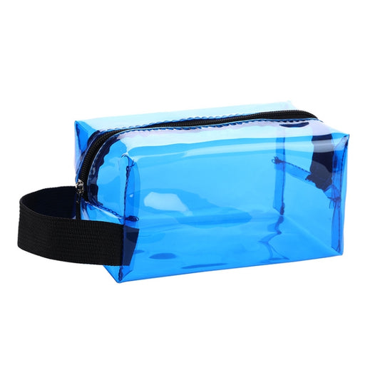 Handbag PVC Dazzling Waterproof Cosmetic Bag Toiletry Bag(Blue) - Storage Boxes by PMC Jewellery | Online Shopping South Africa | PMC Jewellery