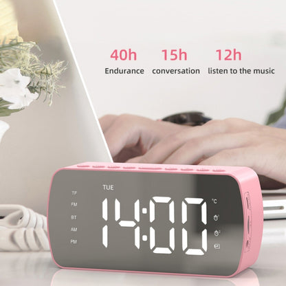 Q5 Outdoor Portable Card Bluetooth Speaker Small Clock Radio, Color: Black 1400mAh - Mini Speaker by PMC Jewellery | Online Shopping South Africa | PMC Jewellery