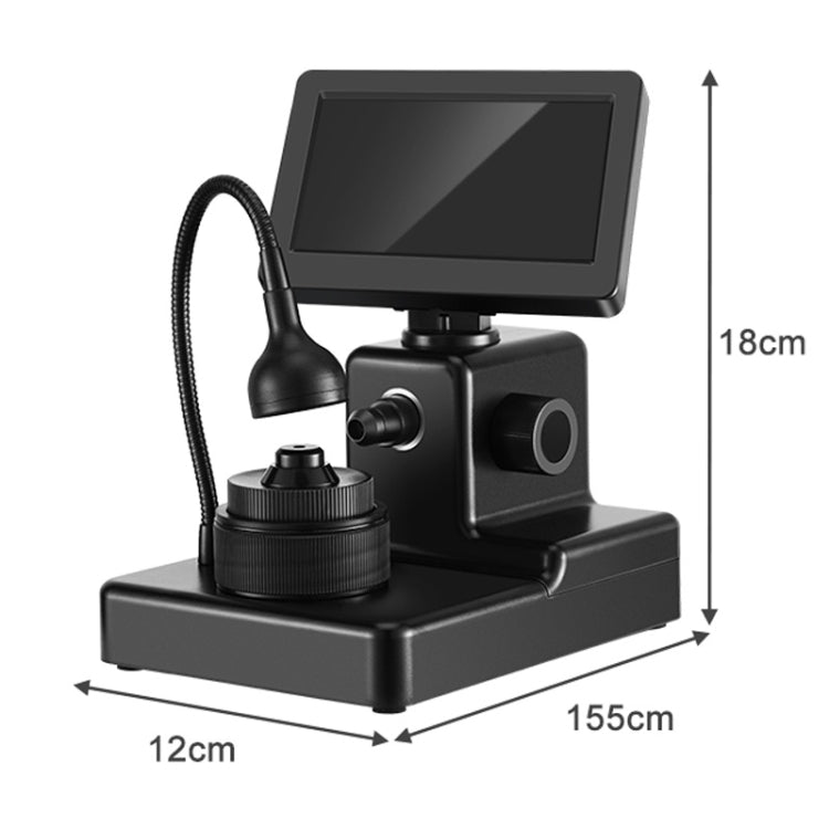 HJ1000 50-1000X 3000mAh Diamond Waist Code Microscope GIA Jewelry Waist Code Instrument - Digital Microscope by PMC Jewellery | Online Shopping South Africa | PMC Jewellery | Buy Now Pay Later Mobicred