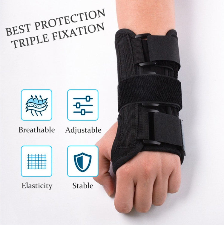 MK-126 Wrist Splint Carpal Tunnel Protector Wrist Support Injury Fracture Orthopedic Wristband Left - Corrector by PMC Jewellery | Online Shopping South Africa | PMC Jewellery