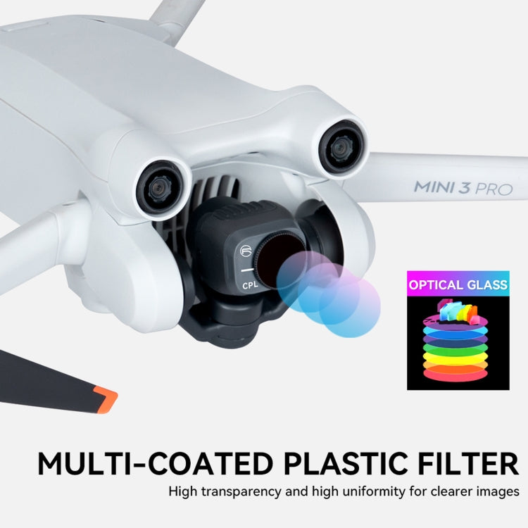 For DJI Mini 3 Pro RCSTQ PL Filters Drone Accessoires  4 In 1 ND/PL 8/16/32/64 - Other by RCSTQ | Online Shopping South Africa | PMC Jewellery | Buy Now Pay Later Mobicred