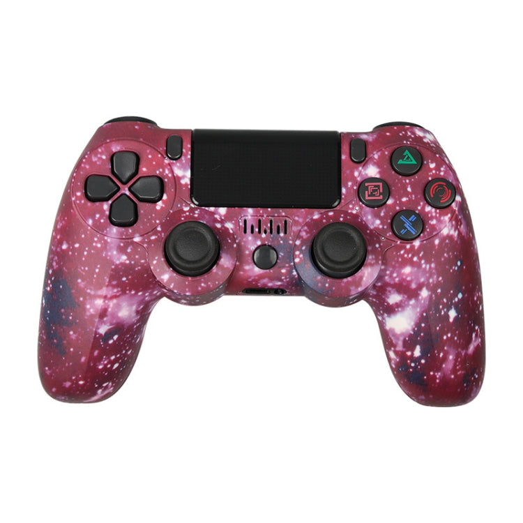 For PS4 Wireless Bluetooth Game Controller With Light Strip Dual Vibration Game Handle(Fantastic Purple) - Gamepads by PMC Jewellery | Online Shopping South Africa | PMC Jewellery