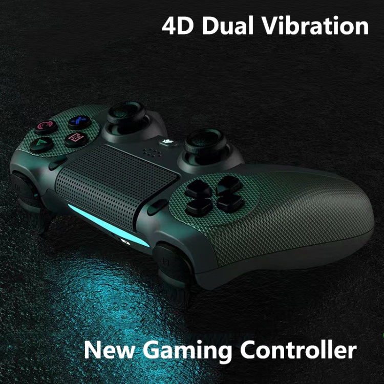 KM048 For PS4 Bluetooth Wireless Gamepad Controller 4.0 With Light Bar(Rose Pink) - Gamepads by PMC TechLife | Online Shopping South Africa | PMC TechLife | Buy Now Pay Later Mobicred
