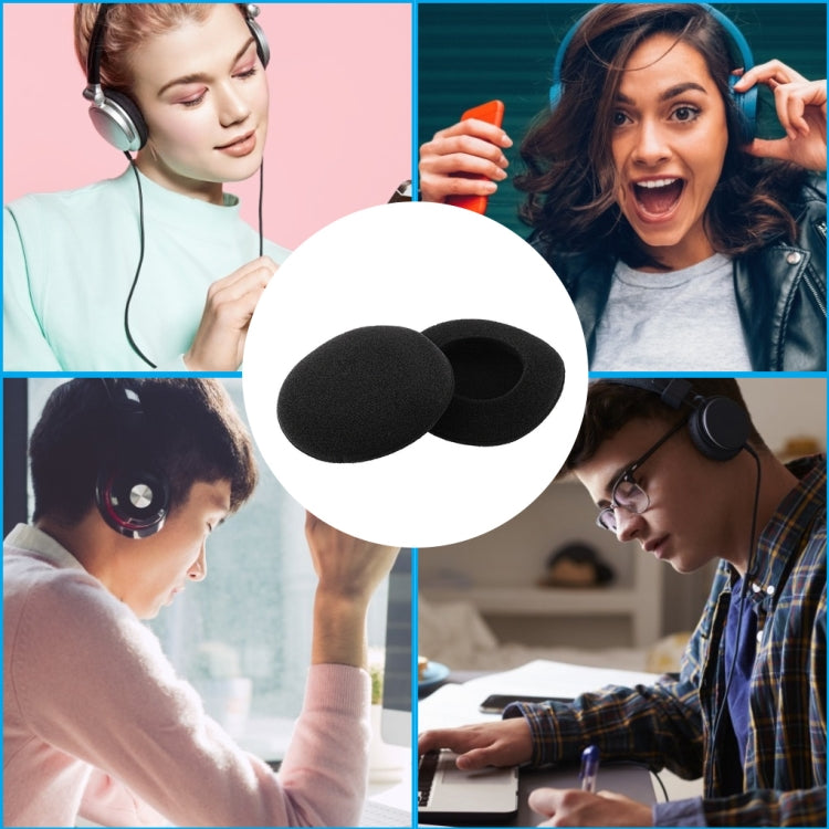 For Logitech H800 Headphone 2pcs Sponge Cover Ear Pads Earmuff - Earmuff & Pad by PMC TechLife | Online Shopping South Africa | PMC TechLife