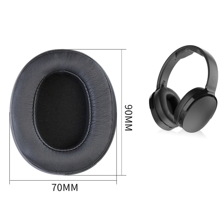 For Skullcandy Crusher 3.0 Wireless/ Crusher Evo /Crusher ANC/ Hesh 3 /VENUE  Headphone 2pcs Ear Pads(Beige Yellow Bottom) - Earmuff & Pad by PMC Jewellery | Online Shopping South Africa | PMC Jewellery