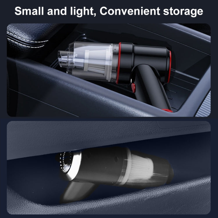 SUITU  ST-6638 Car Wireless Vacuum Cleaner Suction and Blower Integrated With Light ,Spec: Top Version Type-C - Vacuum Cleaner by SUITU | Online Shopping South Africa | PMC TechLife | Buy Now Pay Later Mobicred