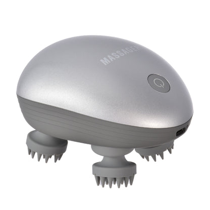 Mini Electric Head Massage(Silver) - Massage & Relaxation by PMC Jewellery | Online Shopping South Africa | PMC Jewellery