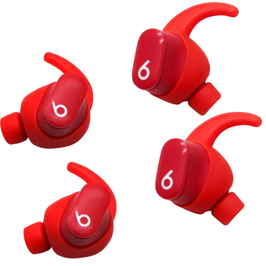 For Beats Studio Buds 2pairs Wireless Bluetooth Earphone Silicone Non-slip Ear Caps(Red) - Anti-dust & Ear Caps by PMC Jewellery | Online Shopping South Africa | PMC Jewellery