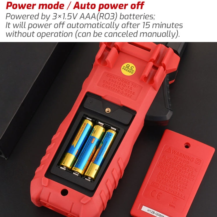 TASI TA813A Clamp Meter High Accuracy AC DC Voltage Ammeter - free shipping - PMC TechLife - Order now!