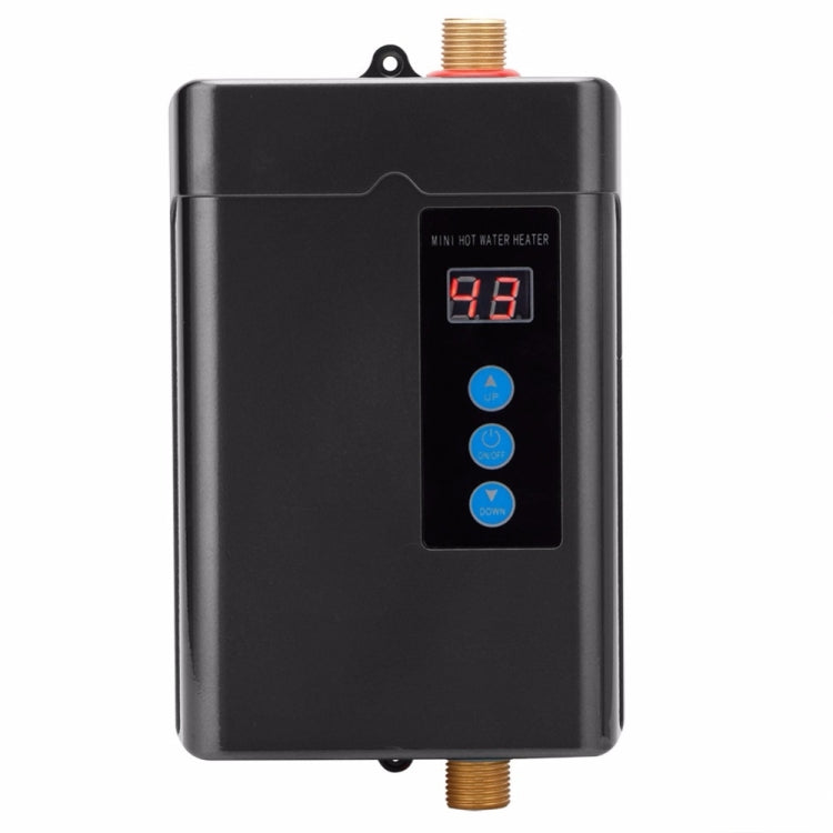 AU Plug 4000W Electric Water Heater With Remote Control Adjustable Temperate(Black) - Water Heaters & Accessories by PMC TechLife | Online Shopping South Africa | PMC TechLife