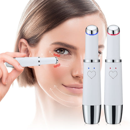 Eye Vibration Heating Massage Pen Removing Eye Wrinkle and Importing Massager Beauty Instruments(White) - Beauty Instrument by PMC Jewellery | Online Shopping South Africa | PMC Jewellery