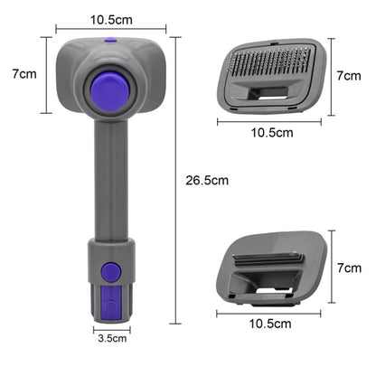 For Dyson V6 V7 V8 V10 V11 Vacuum Cleaner Pet Hair Suction Head, Spec: Upgrade - Dyson Accessories by PMC Jewellery | Online Shopping South Africa | PMC Jewellery