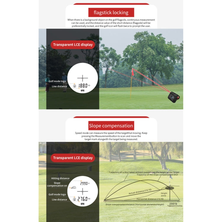 ARTBULL 1000m Golf Laser Rangefinder Telescope Altimeter Speedometer - Laser Rangefinder by ARTBULL | Online Shopping South Africa | PMC Jewellery | Buy Now Pay Later Mobicred