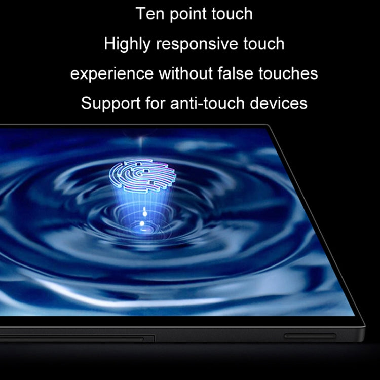 13.3 inch Touch Version 4K Portable External Extended Screen Display For Switch/PS5/Mobile Phone/Computer(AU Plug) - LCD Monitors by PMC TechLife | Online Shopping South Africa | PMC TechLife