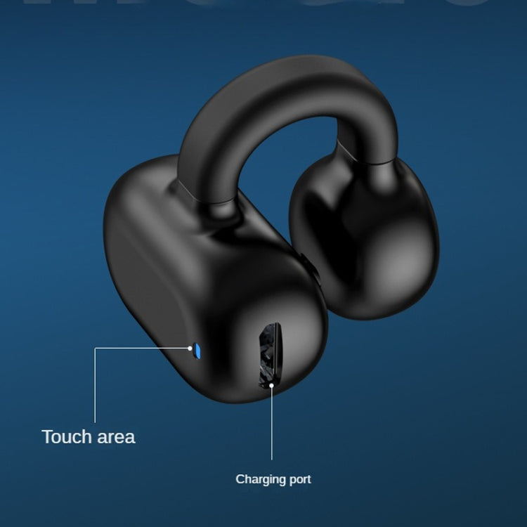 Z28 Wireless Ear Clip Type Single-Ear Bluetooth 5.3 Earphone(Black Box Packag) - Bluetooth Earphone by PMC Jewellery | Online Shopping South Africa | PMC Jewellery