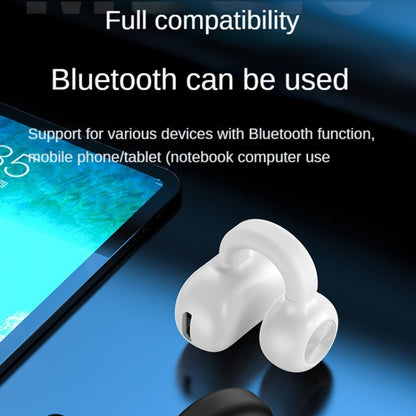 Z28 Wireless Ear Clip Type Single-Ear Bluetooth 5.3 Earphone(White Box Packag) - Bluetooth Earphone by PMC Jewellery | Online Shopping South Africa | PMC Jewellery