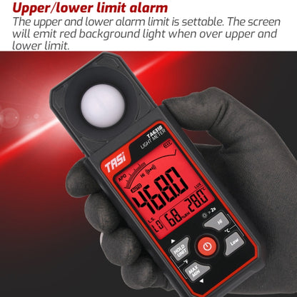 TASI TA631A 200,000 LUX Illuminating Meter Bright Test Instrument Brightness Light Meter - Light & Sound Meter by TASI | Online Shopping South Africa | PMC Jewellery | Buy Now Pay Later Mobicred