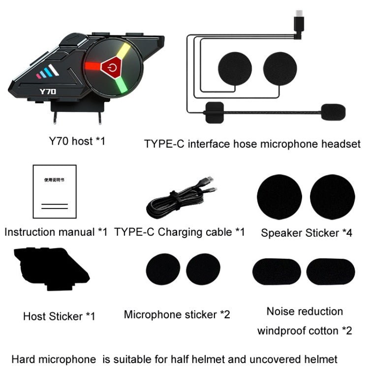 KUQIBAO Motorcycle Helmet Built-in Waterproof Bluetooth Earphone(Hard Microphone) - free shipping - PMC TechLife - Order now!