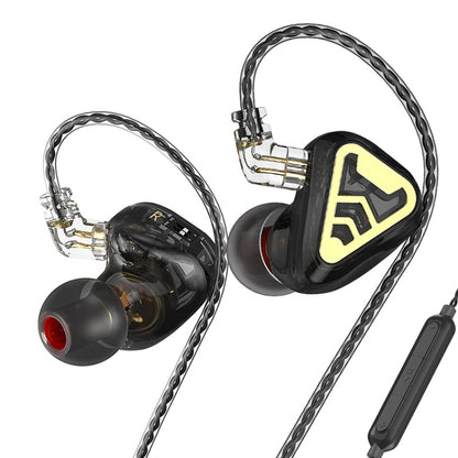 CVJ In-Ear Wired Gaming Earphone, Color: With Mic Black - In Ear Wired Earphone by CVJ | Online Shopping South Africa | PMC Jewellery | Buy Now Pay Later Mobicred