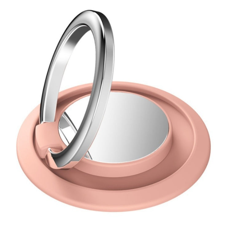 5pcs Car Magnetic Metal Ring Buckle Mobile Phone Holder(Girly Pink) - Ring Holder by PMC Jewellery | Online Shopping South Africa | PMC Jewellery