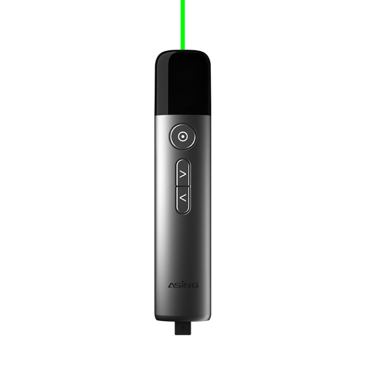 ASiNG LED LCD Screen High Power Bright Green Laser Pointer PPT Speech Instructions Page Presenter(A17) - free shipping - PMC TechLife - Order now!
