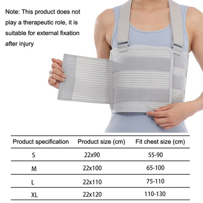 M Shoulder Rib Fracture Fixation Belt Post-cardiothoracic Chest Girdle - Corrector by PMC Jewellery | Online Shopping South Africa | PMC Jewellery