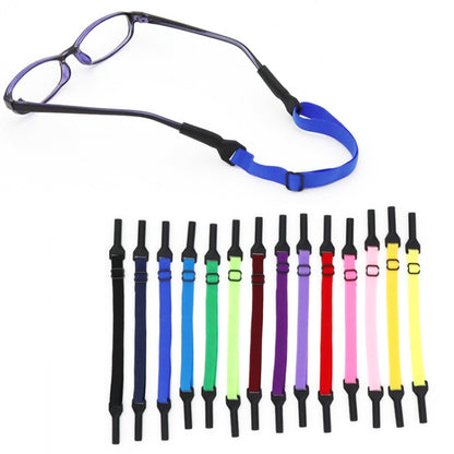 10pcs Long Style Glasses Non-Slip Rope Adjustable Elastic Sports Legs Anti-Drop Fixed Strap(Sapphire) - Glasses Accessories by PMC Jewellery | Online Shopping South Africa | PMC Jewellery