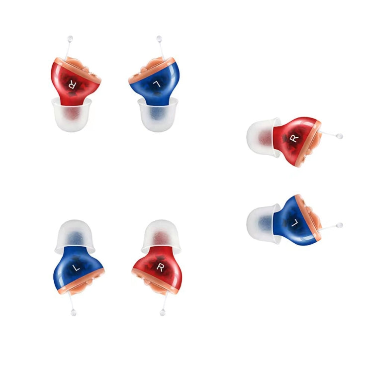 Z-20 In-Ear Hearing Aid Digital Noise Canceling Sound Amplifier(Right Ear Red) - Hearing Aids by PMC Jewellery | Online Shopping South Africa | PMC Jewellery