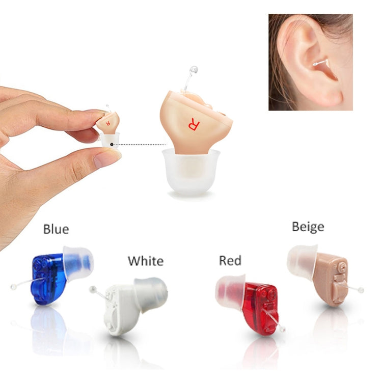 Z-20 In-Ear Hearing Aid Digital Noise Canceling Sound Amplifier(Right Ear Red) - Hearing Aids by PMC Jewellery | Online Shopping South Africa | PMC Jewellery | Buy Now Pay Later Mobicred