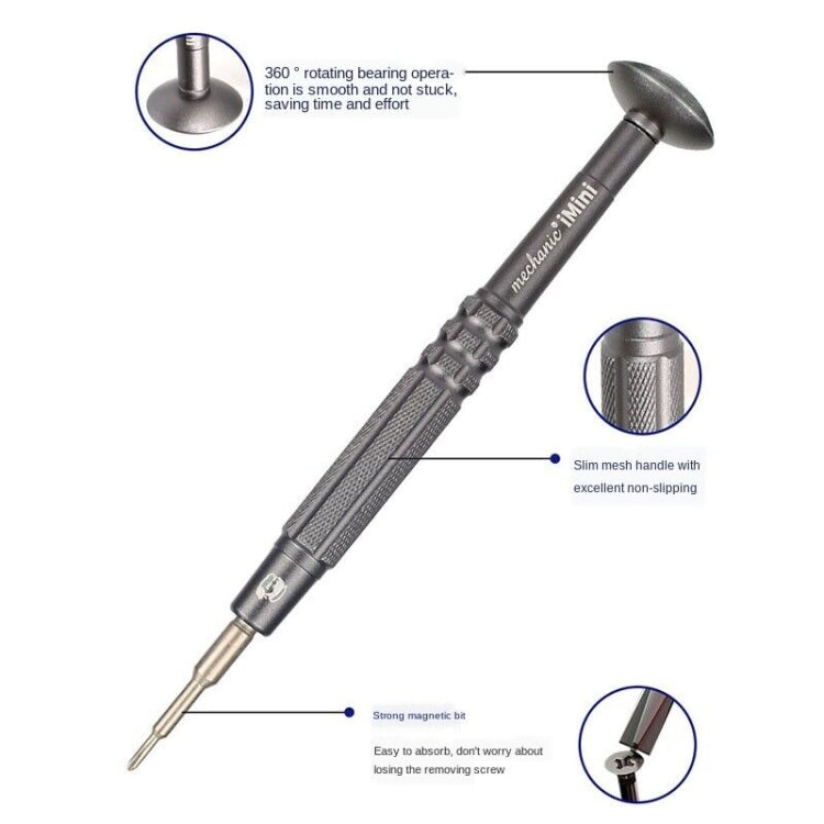 MECHANIC iMini Series Mobile Phone Repair Glasses Screw Batch Clock Tool, Series: Five Star 0.8 - Screwdriver by MECHANIC | Online Shopping South Africa | PMC Jewellery