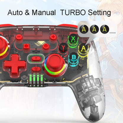 For PS3 / PS4 Dual Vibration Wireless Gamepad With RGB Lights(Green) - Gamepads by PMC Jewellery | Online Shopping South Africa | PMC Jewellery