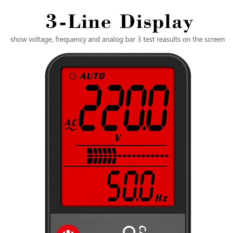 BSIDE ADMS7 Smart Thin Digital Multimeter Counts DC AC Voltmeter, Model: Charging Model With Tool Package - Digital Multimeter by BSIDE | Online Shopping South Africa | PMC Jewellery | Buy Now Pay Later Mobicred