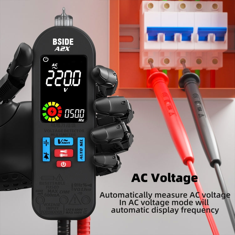 BSIDE A2X Charging Model Mini Digital Pen Auto Ranging Multimeter - free shipping - PMC TechLife - Order now!