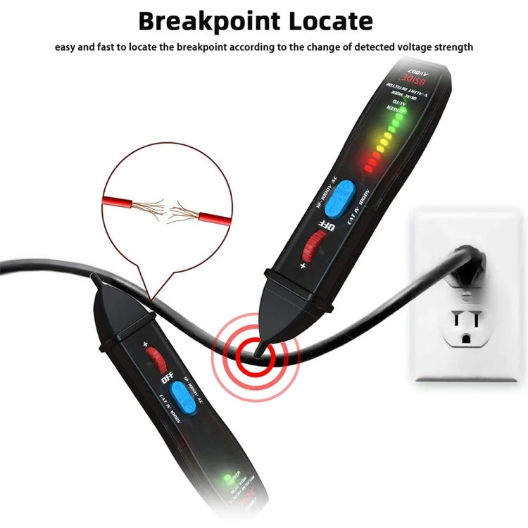 BSIDE AVD07 Smart Dual Mode Electric Pen Non-Contact Break-Point Sensing AC Voltage Tester - Current & Voltage Tester by BSIDE | Online Shopping South Africa | PMC Jewellery | Buy Now Pay Later Mobicred