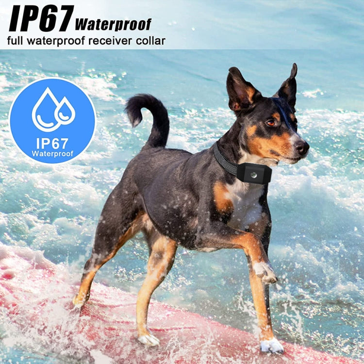 669N-1 Smart Remote Control Dog Trainer Stop Barker Waterproof Vibration Collar - free shipping - PMC TechLife - Order now!