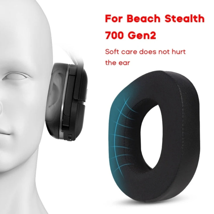 2pcs For Turtle Beach Stealth 700 Gen2 Headphone Covers Comfortable Headset Earmuffs(Football Pattern) - free shipping - PMC TechLife - Order now!