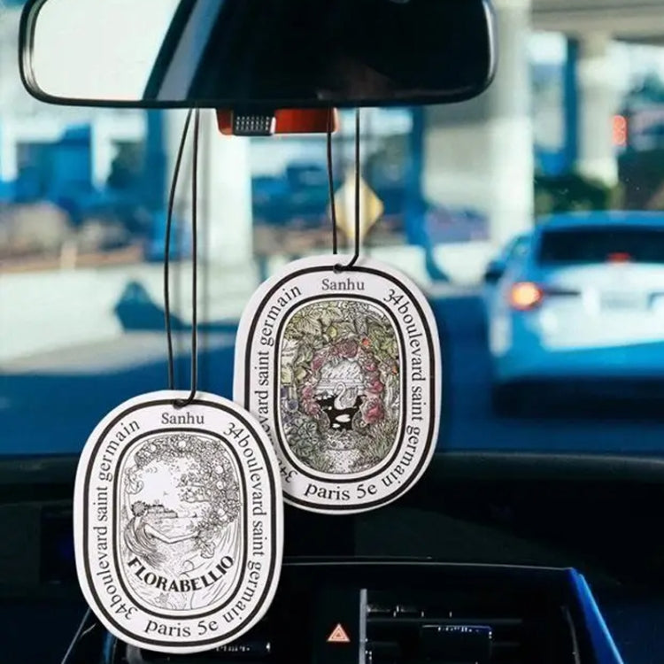 Diptyque Car Solid Fragrance Tablets Aromatherapy Cards(Random Scent Pattern Delivery) - Air Freshener by Diptyque | Online Shopping South Africa | PMC Jewellery | Buy Now Pay Later Mobicred