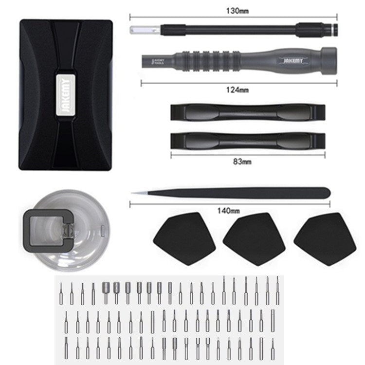 JM-8172 73 In 1 Combination Screwdriver Set Mobile Phone Computer Game Machine Model Removal Tool - Screwdriver Set by JAKEMY | Online Shopping South Africa | PMC Jewellery