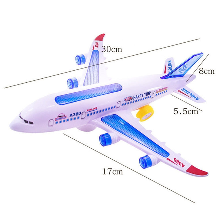 Model Airplane Toys Electric Flash Music Plane Kids Toy DIY Aircraft Gift - Music Toys by PMC Jewellery | Online Shopping South Africa | PMC Jewellery