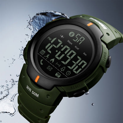 SKMEI 1301 Multifunction 50m Waterproof Sports Bluetooth Smart Watch, Compatible with Android & iOS System(Black) - Sport Watches by SKMEI | Online Shopping South Africa | PMC Jewellery | Buy Now Pay Later Mobicred